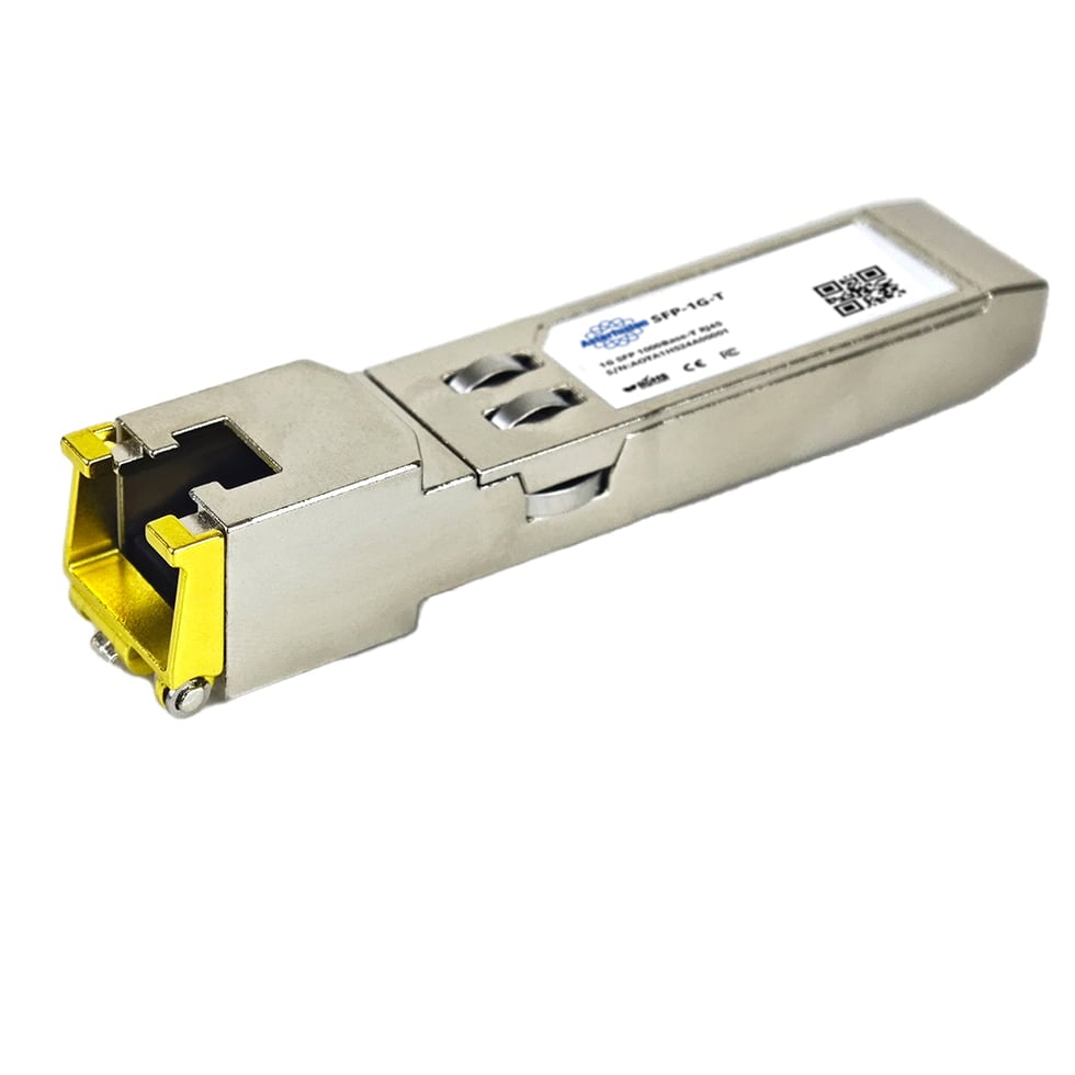 1000BASE-T SFP Copper RJ45 100m Optical Transceiver Module