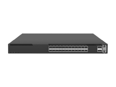24-Port 10GbE SFP+, 2-Port 100GbE/40GbE QSFP28 Layer 3 ToR/Spine/Aggregation/Core Switch, Enterprise SONiC Preloaded