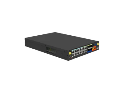 Isometric side view of RT2508 Enterprise Router